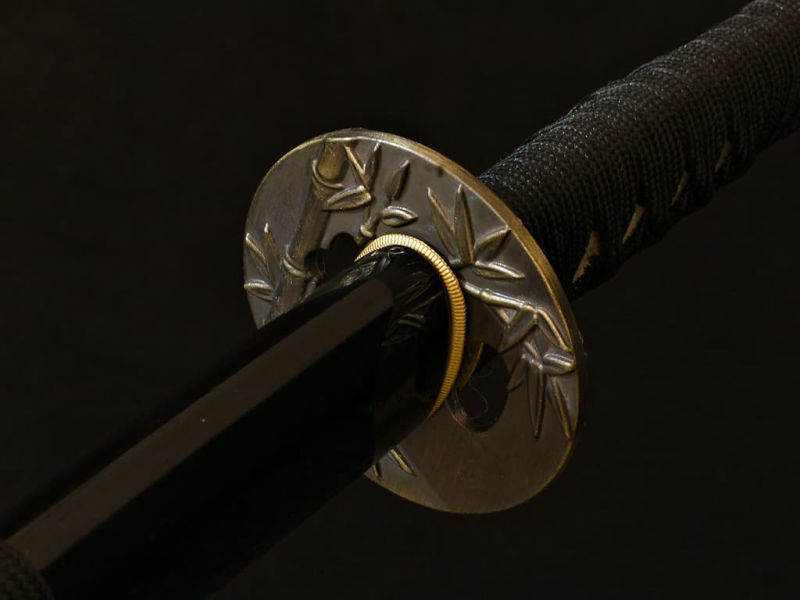 Sharpened Katana "Bushi" (武士 samurai, warrior), engraved blade (the 7 virtues of the Bushidō) #Terressens Sharpened Katana "Bushi" (武士 samurai, warrior), engraved blade (the 7 virtues of the Bushidō) #Terressens
