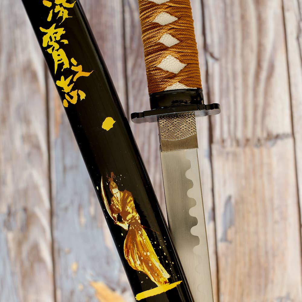 Kintsugi (金継ぎ), "Golden Samurai" katana, decoration #Terressens Kintsugi (金継ぎ), "Golden Samurai" katana, decoration #Terressens