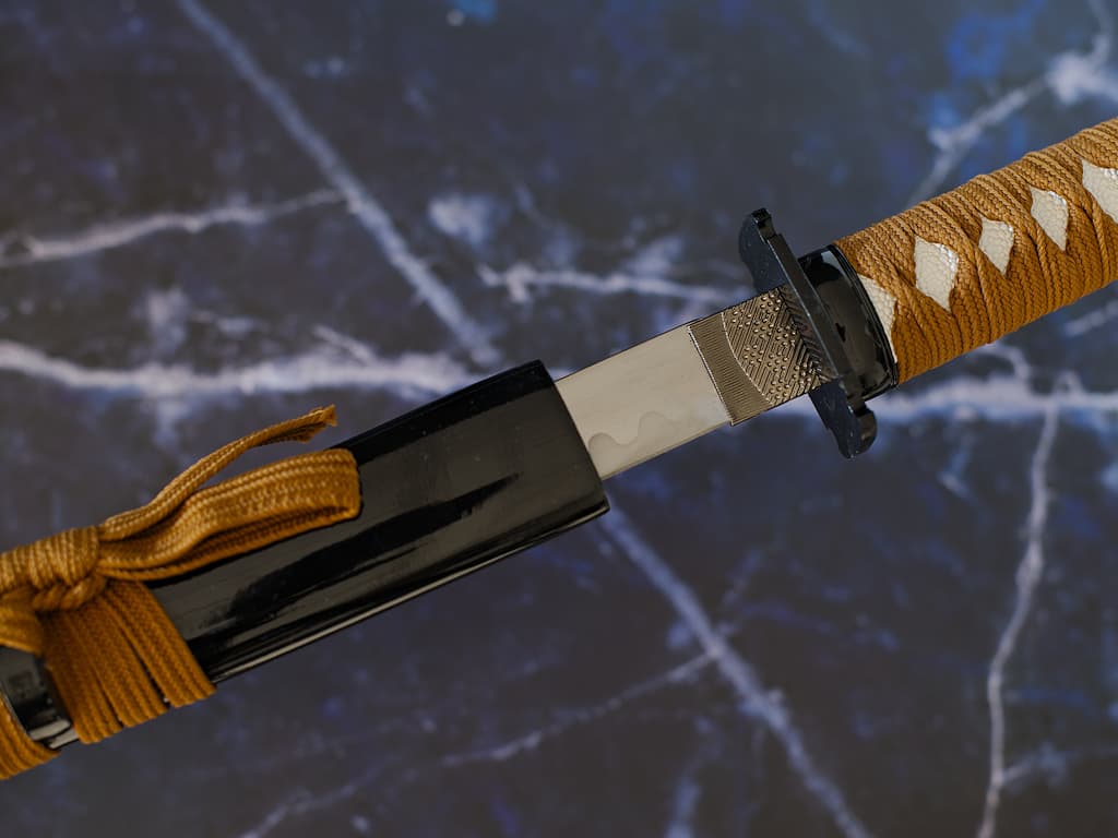 Kintsugi (金継ぎ), "Golden Samurai" katana, decoration #Terressens Kintsugi (金継ぎ), "Golden Samurai" katana, decoration #Terressens