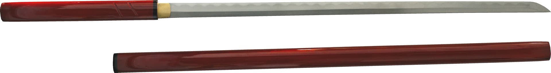 Zatoichi sword (座頭市, Zatōichi), sharpened red model #Terressens Zatoichi sword (座頭市, Zatōichi), sharpened red model #Terressens