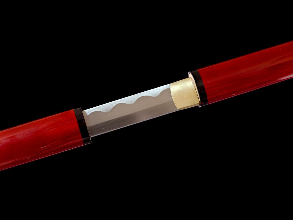 Zatoichi sword (座頭市, Zatōichi), sharpened red model #Terressens Zatoichi sword (座頭市, Zatōichi), sharpened red model #Terressens