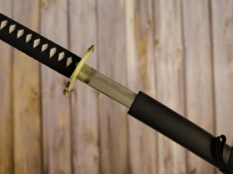 Nodachi (野太刀 Japanese long sword, or ōdachi 大太刀, long sword) #Terressens