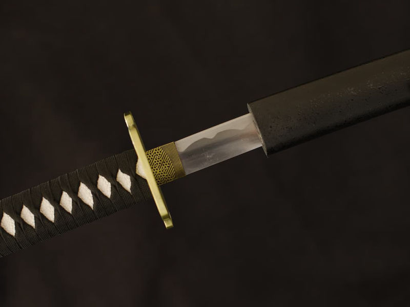 Nodachi (野太刀 Japanese long sword, or ōdachi 大太刀, long sword) #Terressens