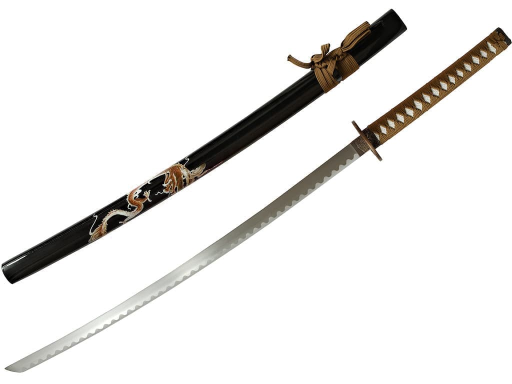 "Dragon player" decoration katana #Terressens
