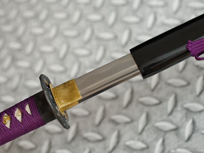 "Murasaki" sharpened katana (紫), maru 1060 #Terressens "Murasaki" sharpened katana (紫), maru 1060 #Terressens
