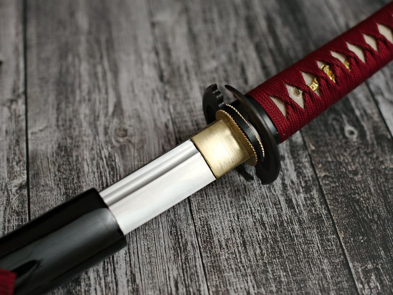 Katana "Dragon claws" red, Maru 1060 #Terressens Katana "Dragon claws" red, Maru 1060 #Terressens