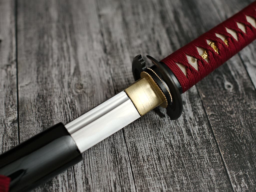 Katana "Dragon claws" red, Maru 1060 #Terressens Katana "Dragon claws" red, Maru 1060 #Terressens