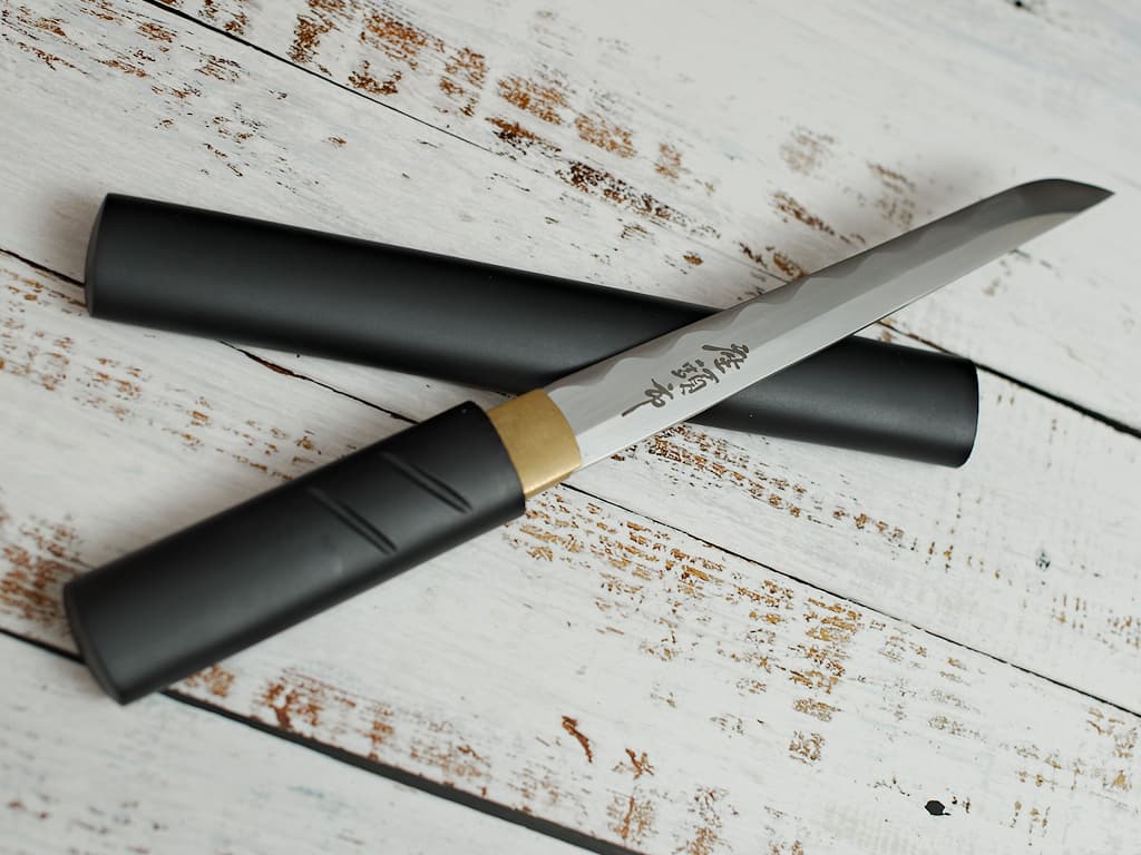 Zatoïchi's sword (座頭市, Zatōichi) #Terressens Aiguchi (合口) by Zatoïchi #Terressens