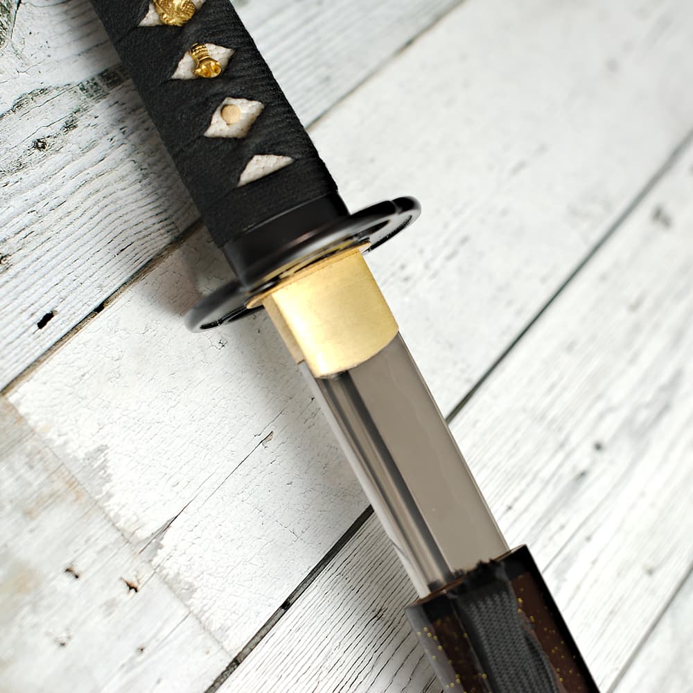 Katana sharpened "Densei" (伝世), Maru 1065, selective tempering #Terressens