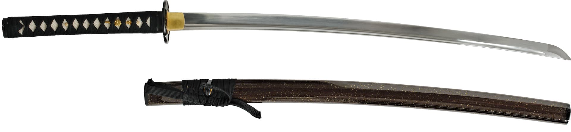 Katana sharpened "Densei" (伝世), Maru 1065, selective tempering #Terressens