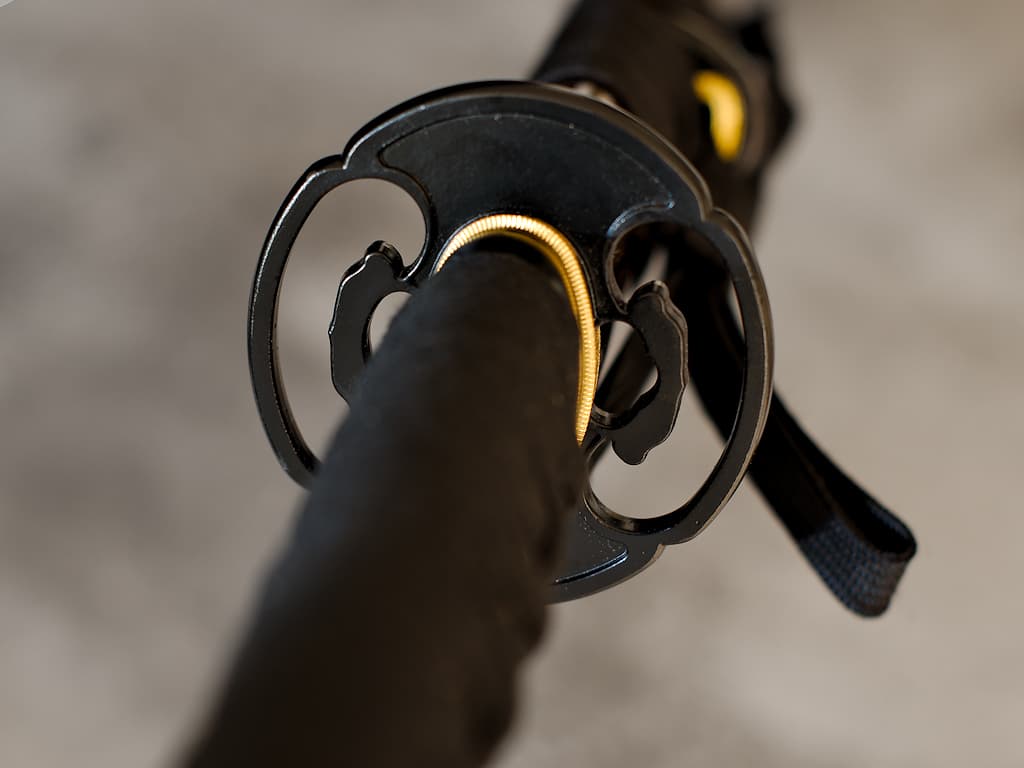 Katana sharpened "Densei" (伝世), Maru 1065, selective tempering #Terressens