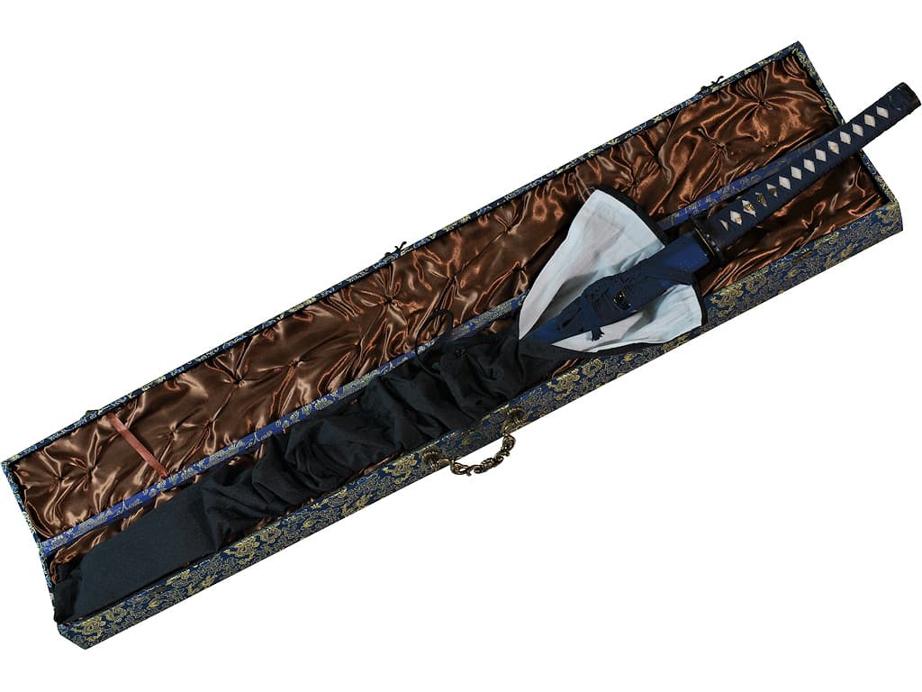 Katana "Hoshizora" (星空 starry sky), Damascus forge, genuine hamon #Terressens Katana "Hoshizora" (星空 starry sky), Damascus forge, genuine hamon #Terressens