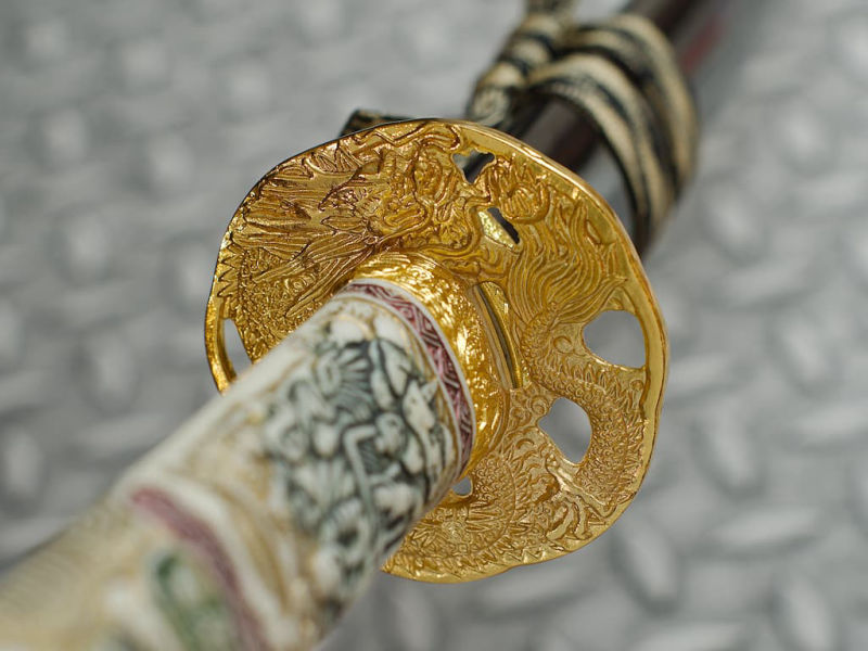 "Dragon player" decoration katana #Terressens The Highlander's Katana, the immortal Connor MacLeod #Terressens