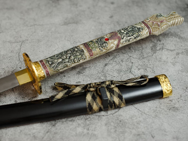 "Dragon player" decoration katana #Terressens The Highlander's Katana, the immortal Connor MacLeod #Terressens