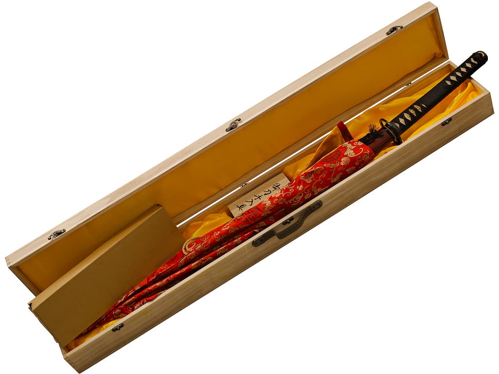 Katana "Kouryuu" (興隆, flowering, blossoming, growth, development), bamboo and hummingbird decoration, Soshu Kitae forge, real hamon, hand sharpening #Terressens Katana "Kouryuu" (興隆, flowering, blossoming, growth, development), bamboo and hummingbird decoration, Soshu Kitae forge, real hamon, hand sharpening #Terressens