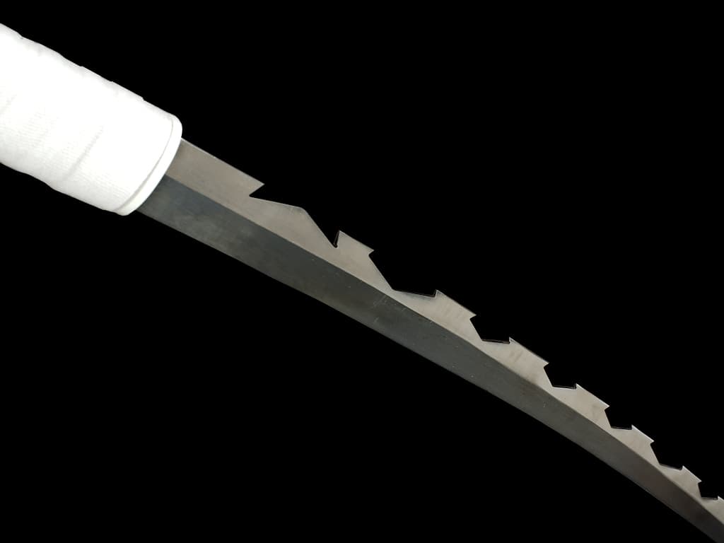 Demon Slayer Samurai Katana Sword - Black and White – knifewarrs
