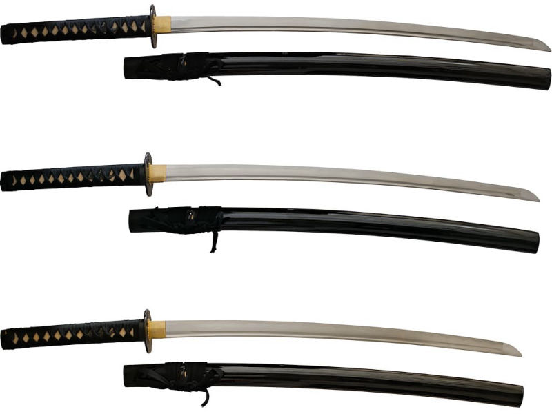 "Saruta-hiko" (猿田彦), iaïto (iaitō, unsharpened training katana), 3 blade lengths #Terressens "Saruta-hiko" (猿田彦), iaïto (iaitō, unsharpened training katana), 3 blade lengths #Terressens
