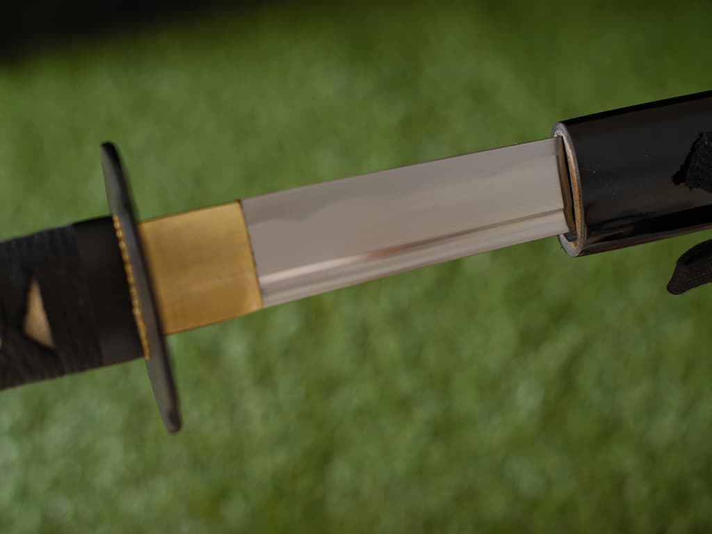 "Saruta-hiko" (猿田彦), iaïto (iaitō, unsharpened training katana), 3 blade lengths #Terressens "Saruta-hiko" (猿田彦), iaïto (iaitō, unsharpened training katana), 3 blade lengths #Terressens