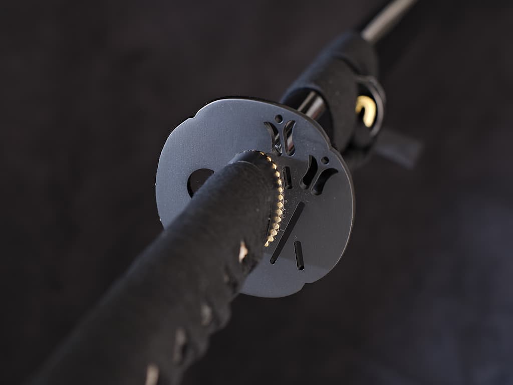 "Saruta-hiko" (猿田彦), iaïto (iaitō, unsharpened training katana), 3 blade lengths #Terressens "Saruta-hiko" (猿田彦), iaïto (iaitō, unsharpened training katana), 3 blade lengths #Terressens