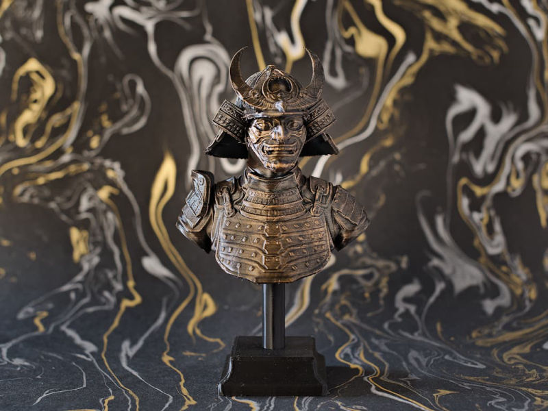 Samurai bust #Terressens Samurai bust #Terressens