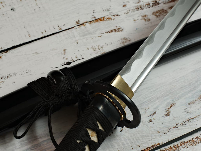 Wakizashi sharpened black Miyamoto Musashi 宮本 武蔵 #Terressens Wakizashi sharpened black Miyamoto Musashi 宮本 武蔵 #Terressens