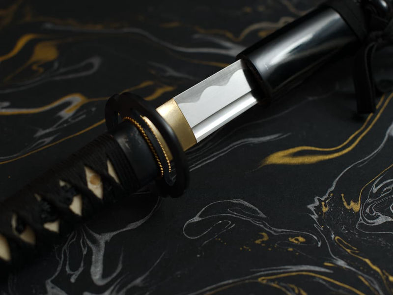 Wakizashi sharpened black Miyamoto Musashi 宮本 武蔵 #Terressens Wakizashi sharpened black Miyamoto Musashi 宮本 武蔵 #Terressens