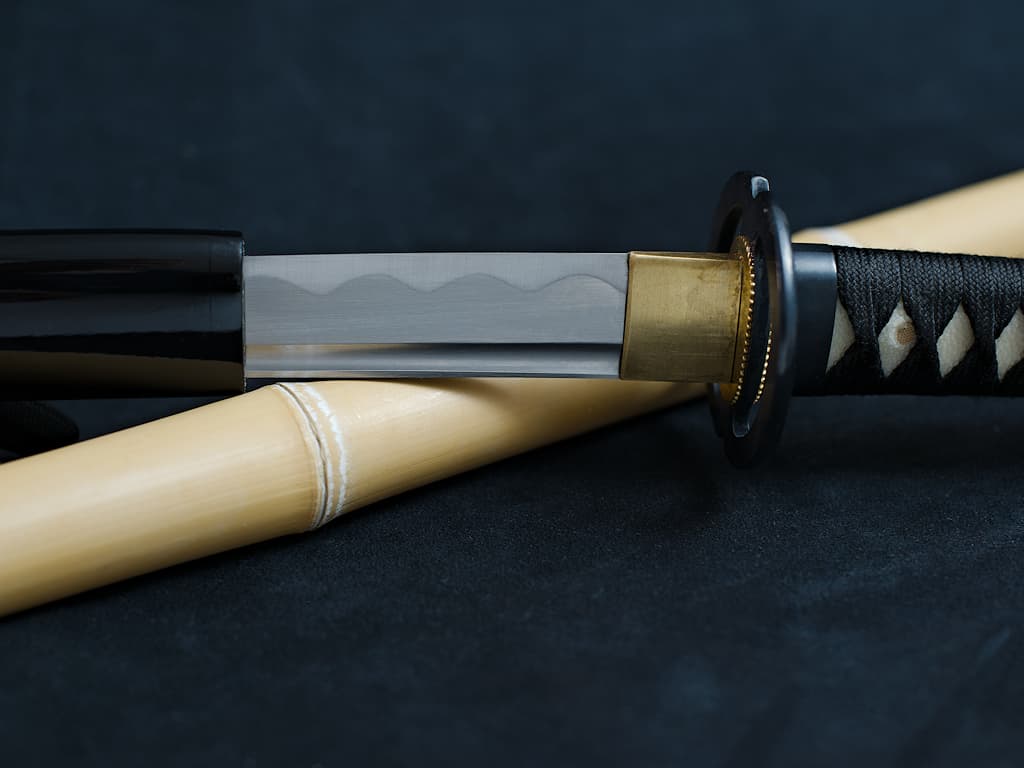 Wakizashi sharpened black Miyamoto Musashi 宮本 武蔵 #Terressens Wakizashi sharpened black Miyamoto Musashi 宮本 武蔵 #Terressens