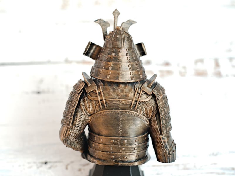 Samurai bust with katana #Terressens Samurai bust with katana #Terressens