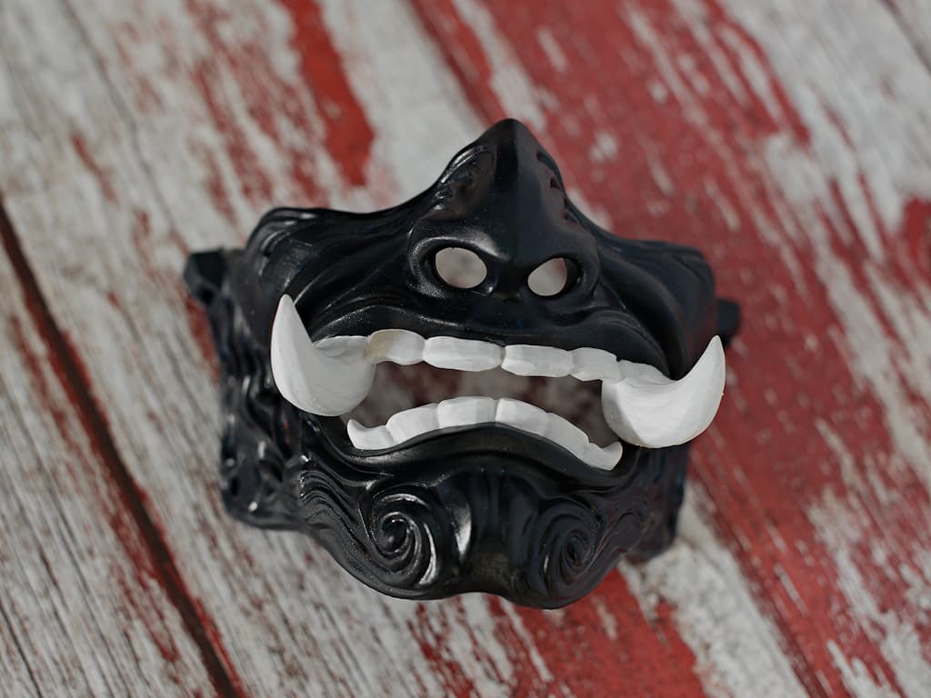 Mempo, samurai mask #Terressens
