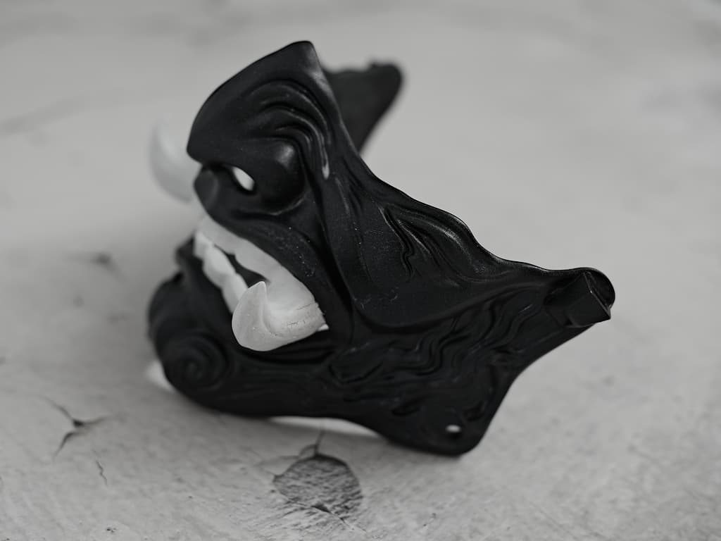 Mempo, samurai mask #Terressens