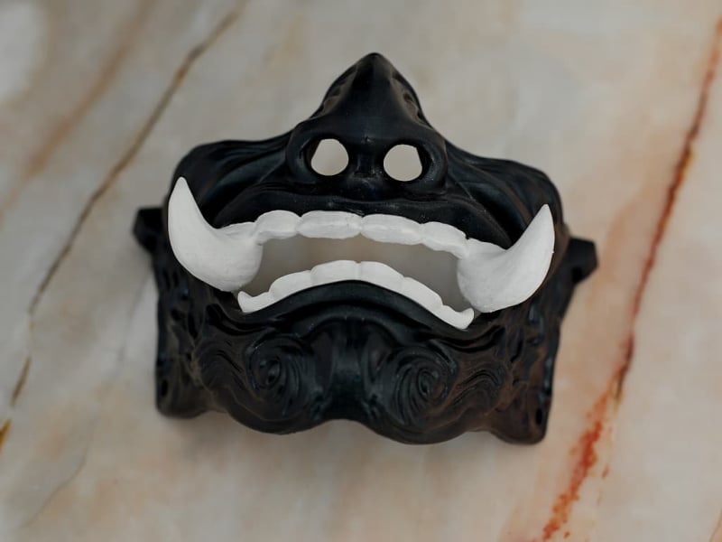 Mempo, samurai mask #Terressens