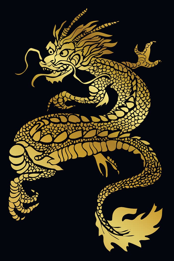 Japanese dragon (illustration CharlieNati, Adobe Stock no. 329821225) Japanese dragon (illustration CharlieNati, Adobe Stock no. 329821225)