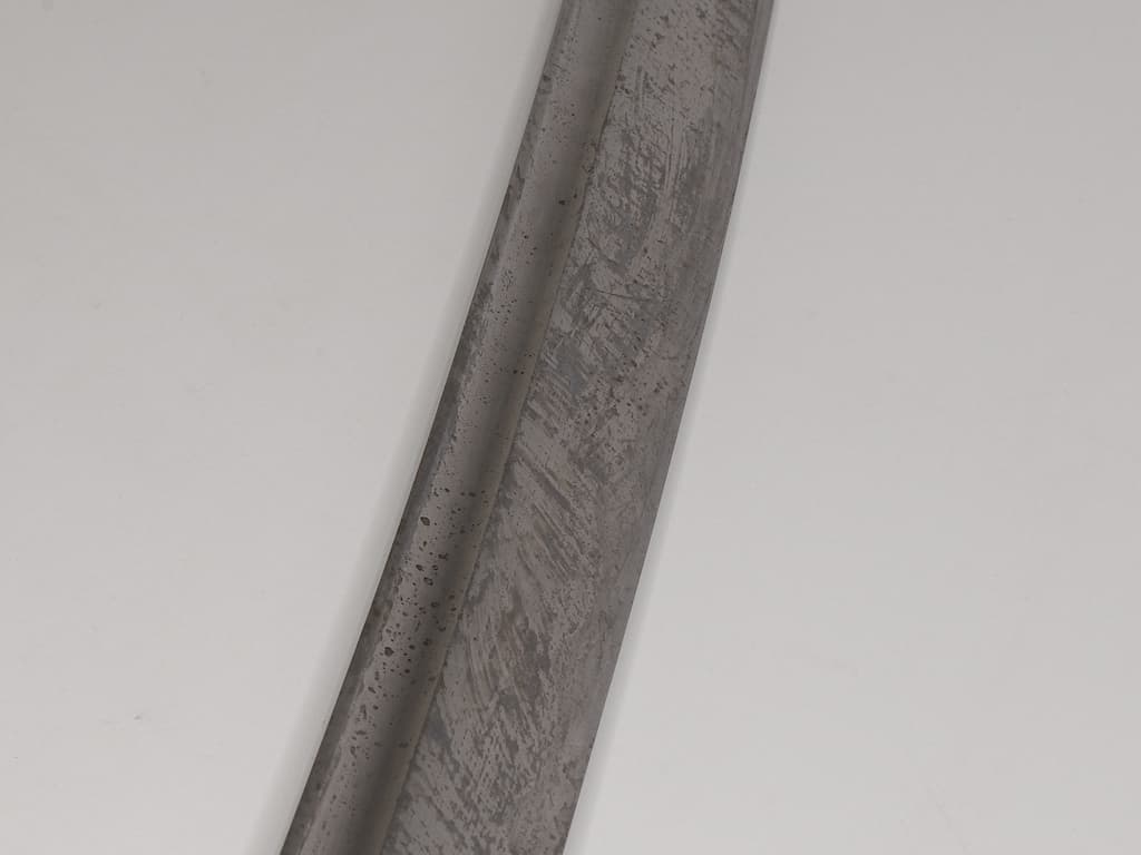 Over time, without maintenance, the steel surface oxidizes