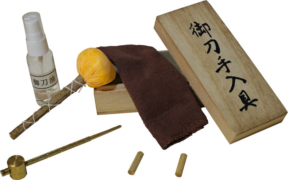 Maintenance kit for katana (shinken) blade #Terressens