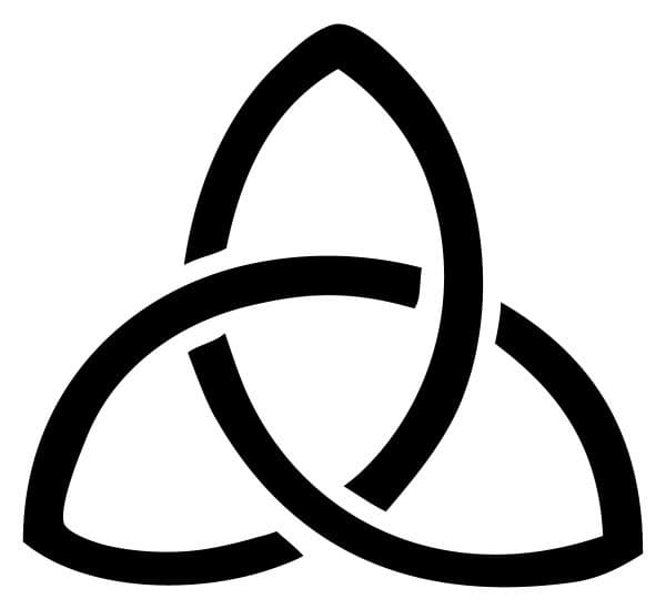 The triqueter, a ternary symbol very present in Celtic culture | #Terressens