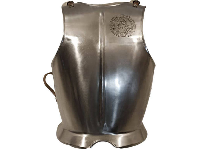 Collector's breastplate with Templar seal ☩ Sigillum ⫶ Militum ⫶ Xpisti in relief Collector's breastplate with Templar seal ☩ Sigillum ⫶ Militum ⫶ Xpisti in relief