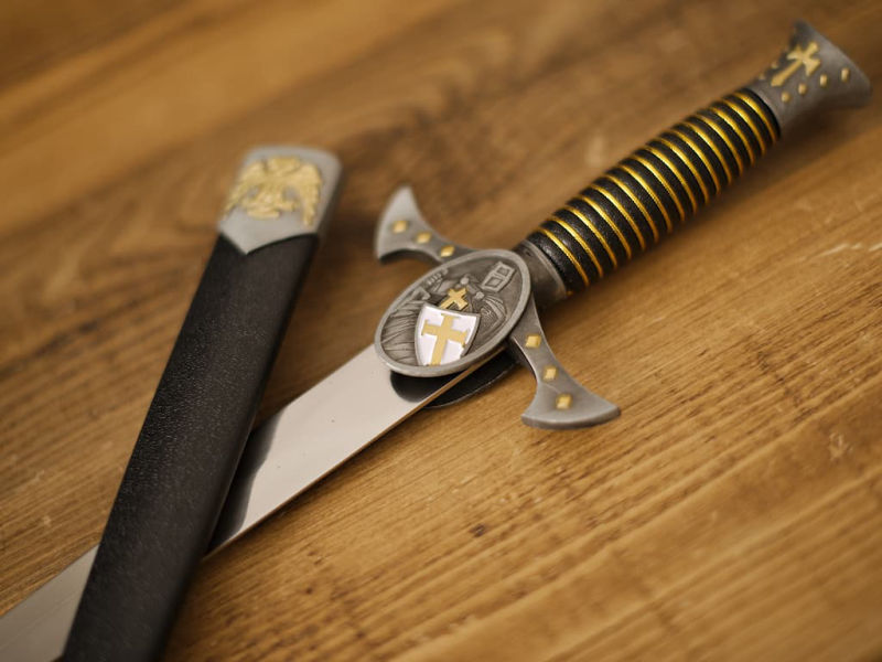 Symbolic Templar dagger #Terressens Symbolic Templar dagger #Terressens