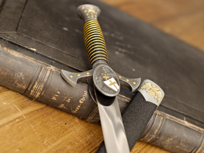 Symbolic Templar dagger #Terressens Symbolic Templar dagger #Terressens