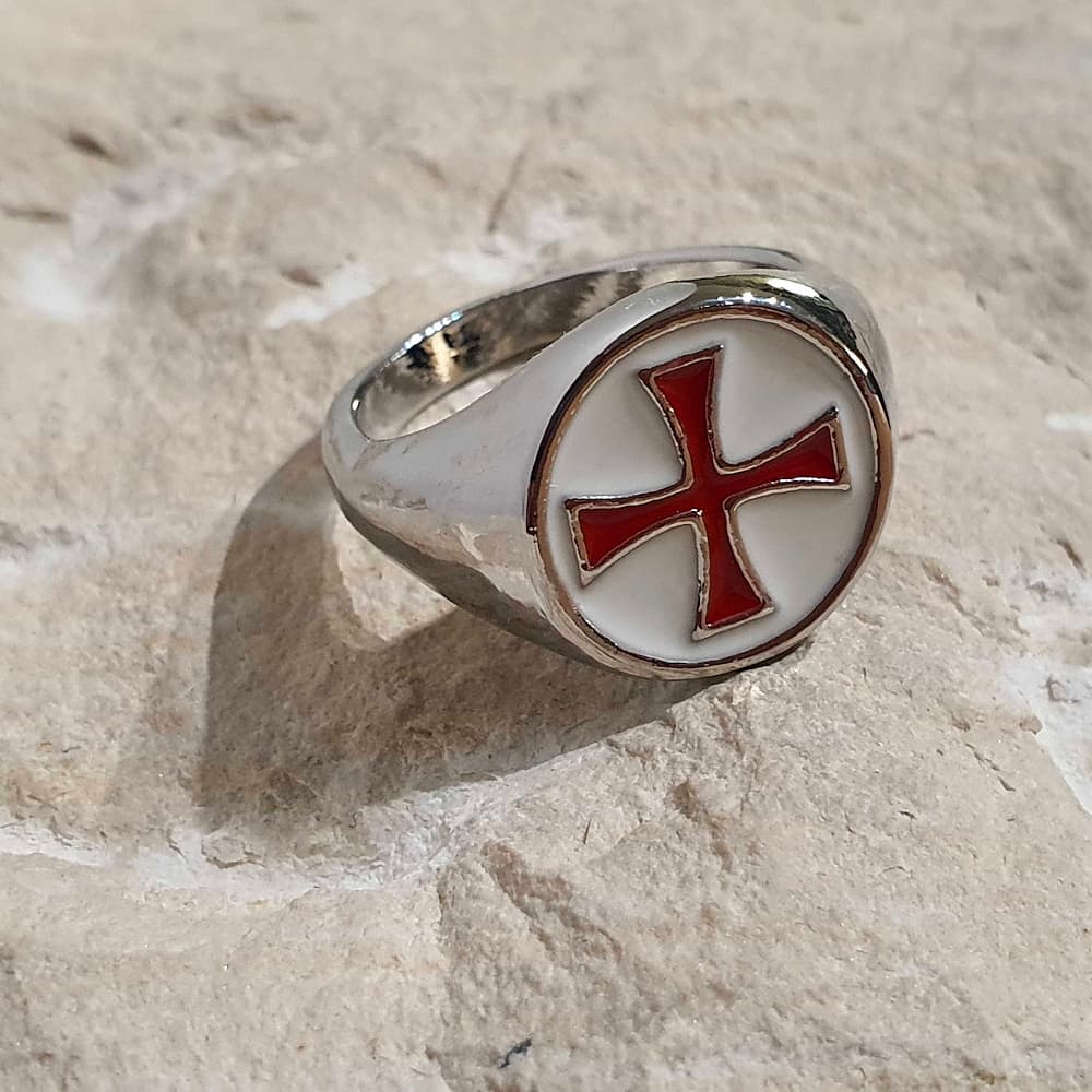 Red Templar cross ring #Terressens Red Templar cross ring #Terressens