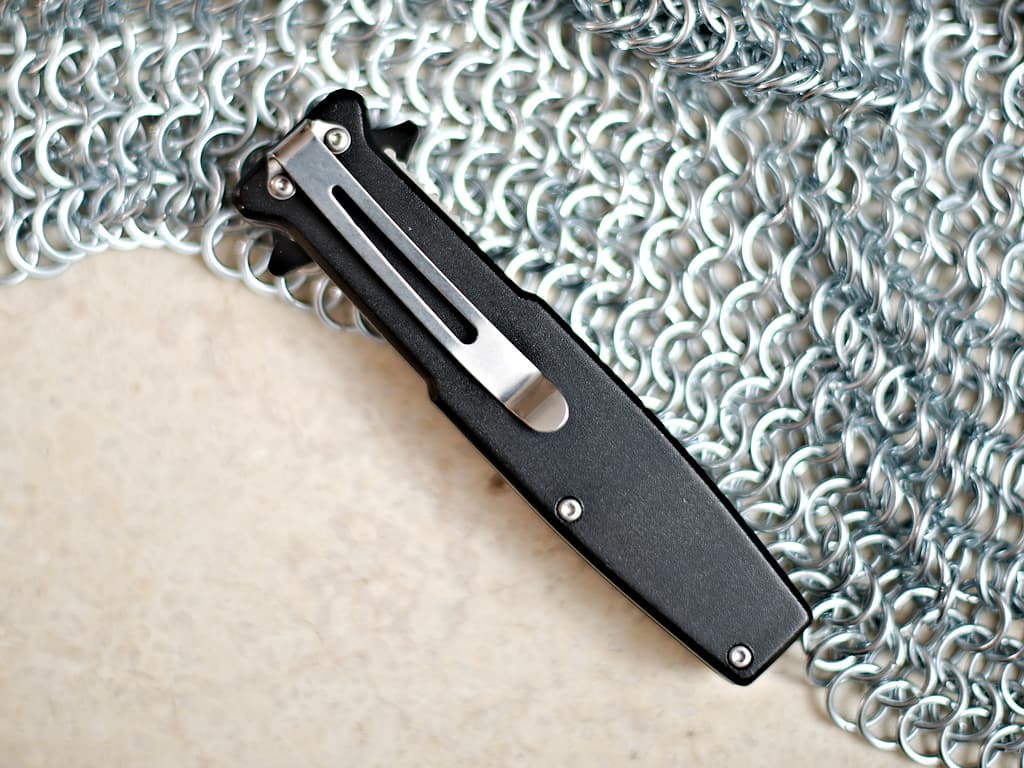 Letter opener Templar sword red scabbard Templar knife "Non nobis Domine" #Terressens