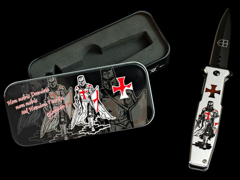 Beaucéant" Templar knife #Terressens