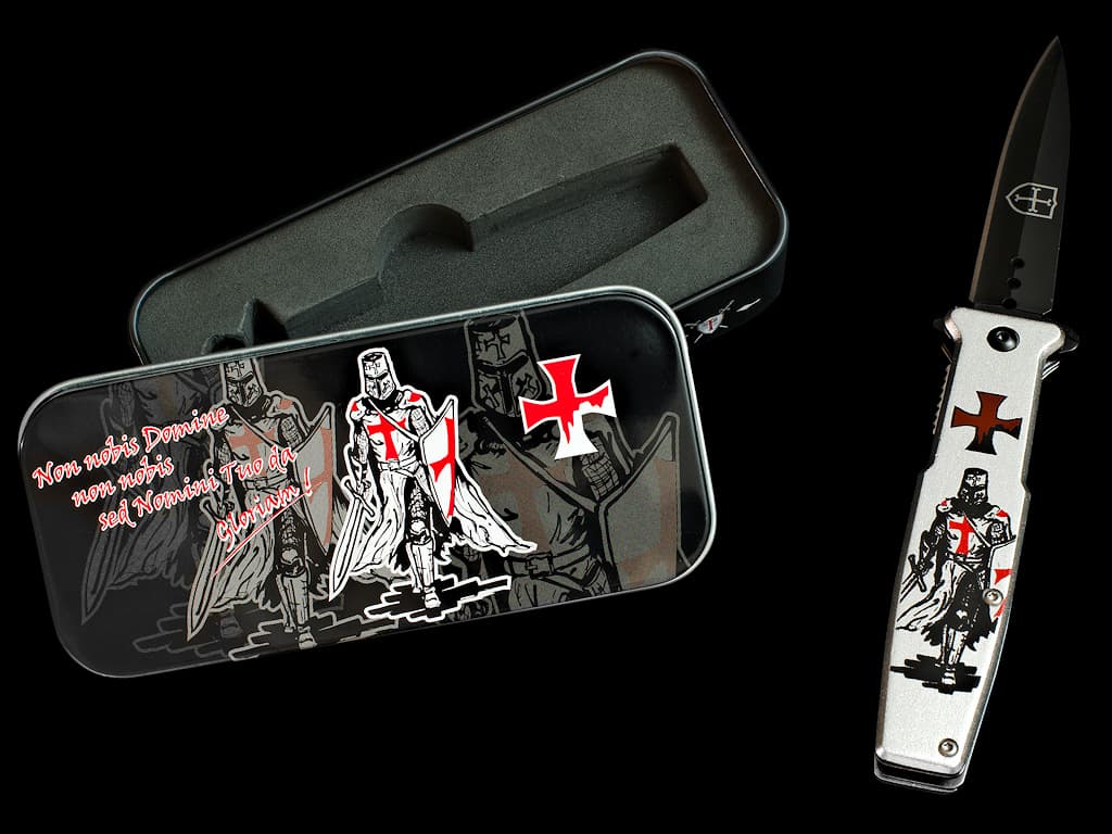 Beaucéant" Templar knife #Terressens